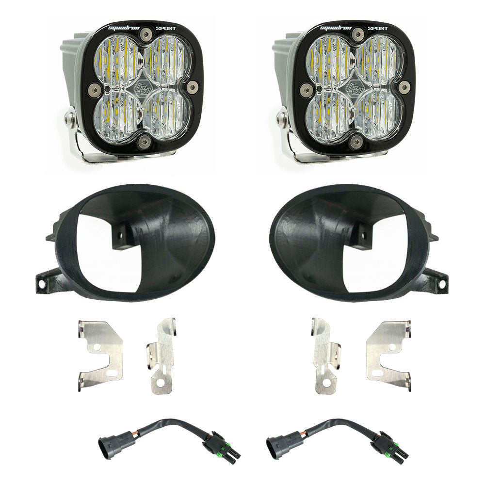 Mercedes Squadron Sport Fog Pocket Light Kit - Mercedes-Benz 2019-24 Sprinter 1500/2500/3500